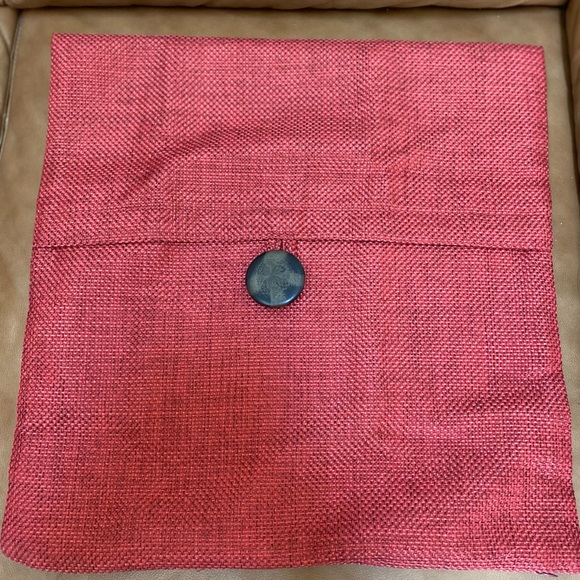 Set of 4 Harvest Red Pillow Covers - Picture 5 of 5